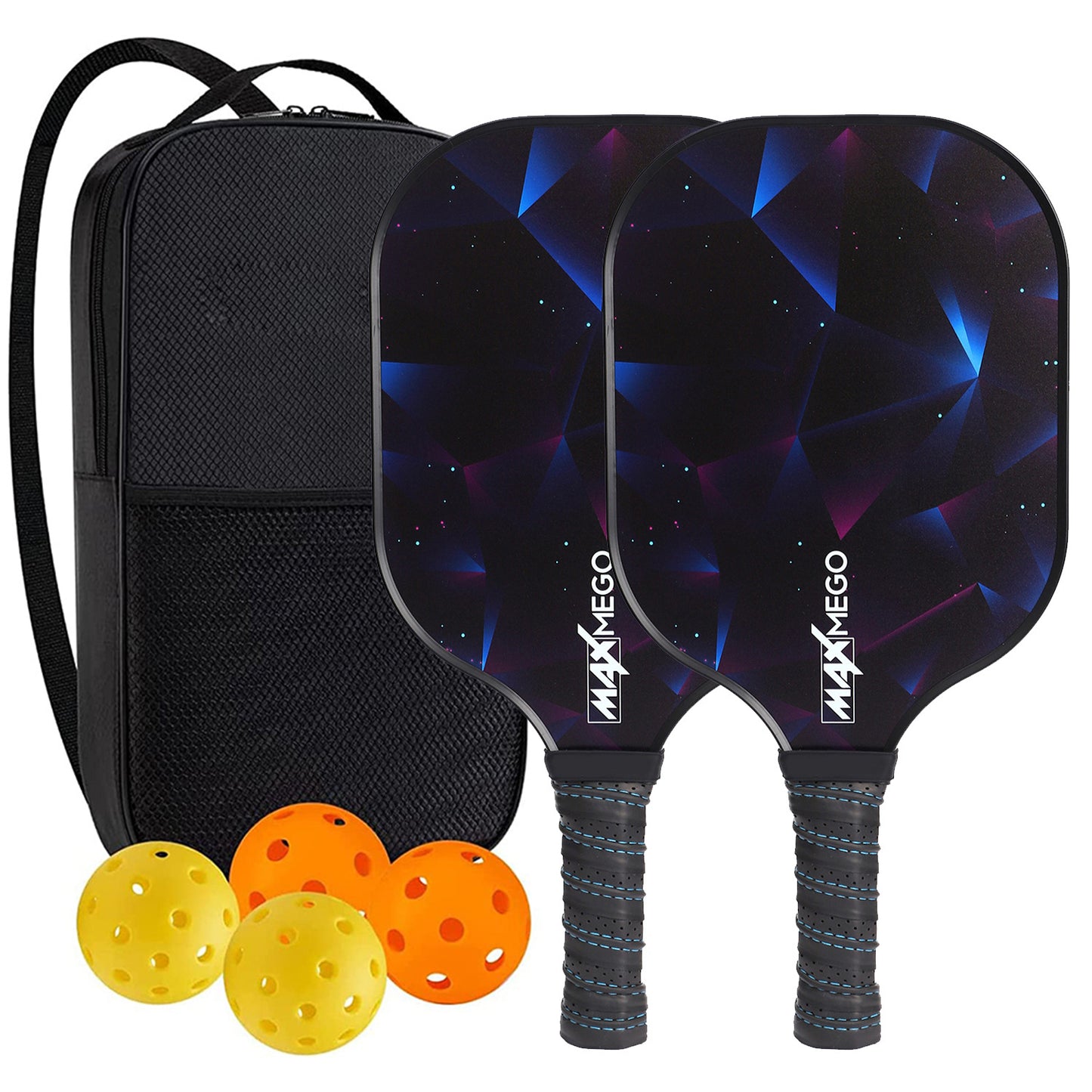 New Fiberglass Pickleball Paddle – Outdoor, USAPA Certified, Factory Direct, Customizable