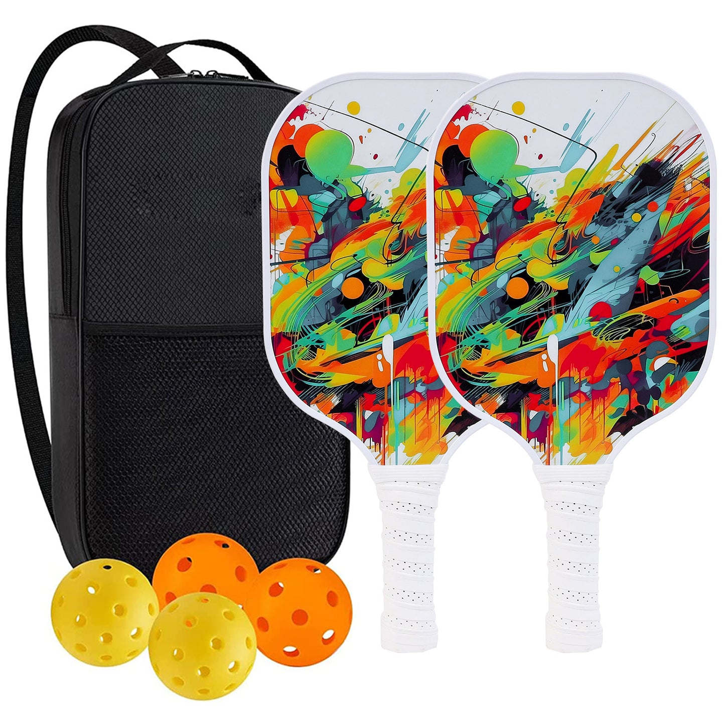 New Fiberglass Pickleball Paddle – Outdoor, USAPA Certified, Factory Direct, Customizable