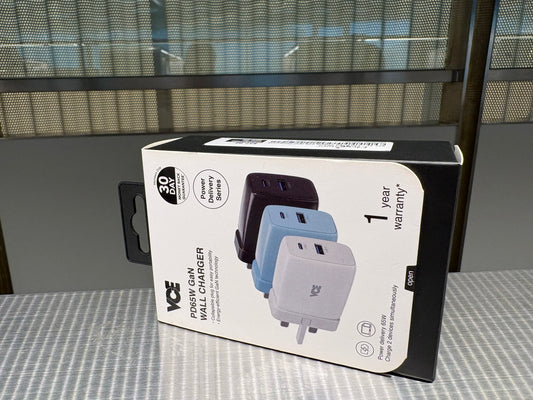 PD65W GaN WALL CHARGER Energy-efficient GaN technology