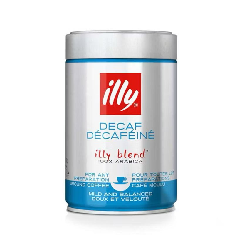 Illy Ground Decaf Coffee 250G